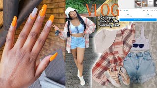 VLOG: Pack With Me for Summer Vacation | Summer Try on Haul | Cotton On Haul | Mango | Tsholo Phoka