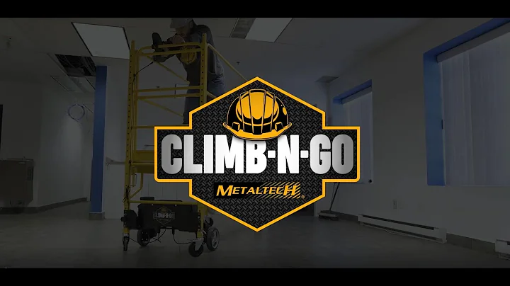 The Metaltech Climb-n-go, the electric motor for Baker type scaffolding