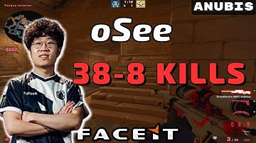 CSGO POV oSee (38-8) Anubis 𝙒𝙞𝙣 (16-4) / Faceit 18.02.2023