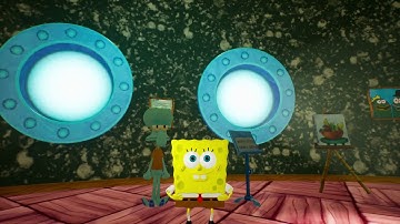 "How to Annoy Squidward" Golden Spatula Walkthrough - Jump x4 - Broken Glitched Bugfix - Spongebob