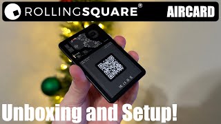 An AirTag Made for Wallets??? Rolling Square Aircard UNBOXING and SETUP!