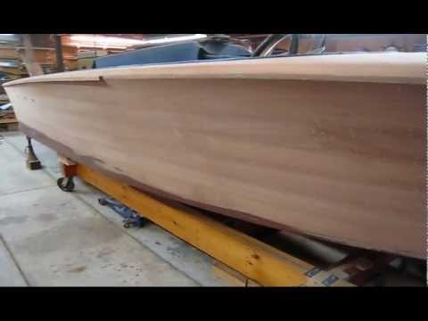 How to Bleach, Stain &amp; Build Varnish on Wood Boat (Preview 