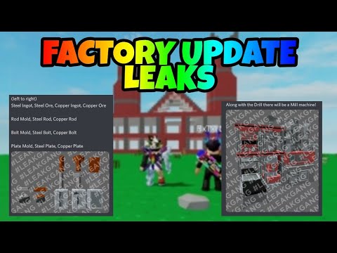 Roblox Islands Factory Update Leaks Youtube - islands roblox leaks