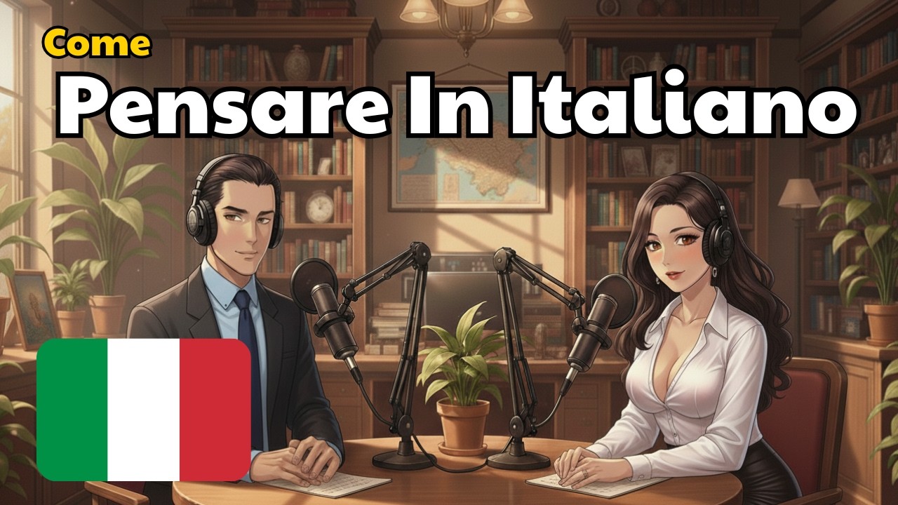 Come allenare il cervello a pensare in italiano (smetti di tradurre) | Podcast Talk Roma
