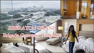 #BangaloreDiaries| Nov 2021| Stay in #SheratonGrand| Room Tour 1