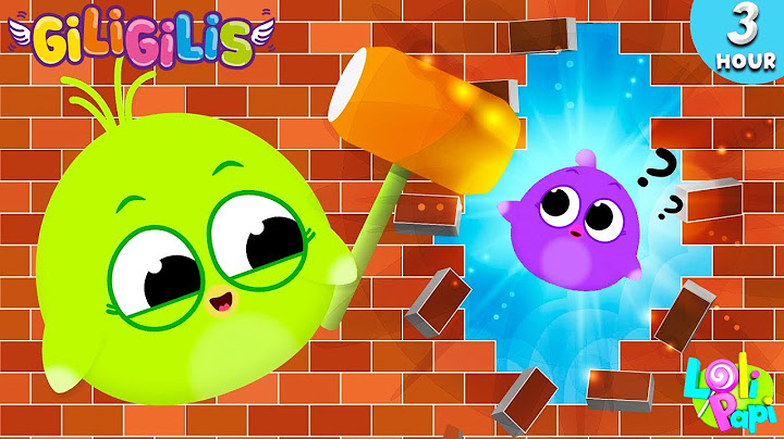 What Is Behind The WALL? Let's Break The Wall And Find Out 🔨 Suprise | Funny Songs With Giligilis
