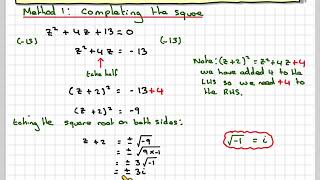 Complex numbers introduction