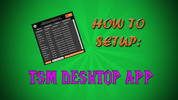 JuniorDeBoss Shows How to Setup Tradeskillmaster Desktop App - TSM