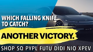 Get ready to catch these falling knives! NIO earning will be bad? #CWEB#SHOP#SQ#NIO#XPEV