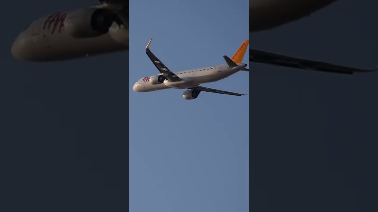 Pegasus A321NX takeoff