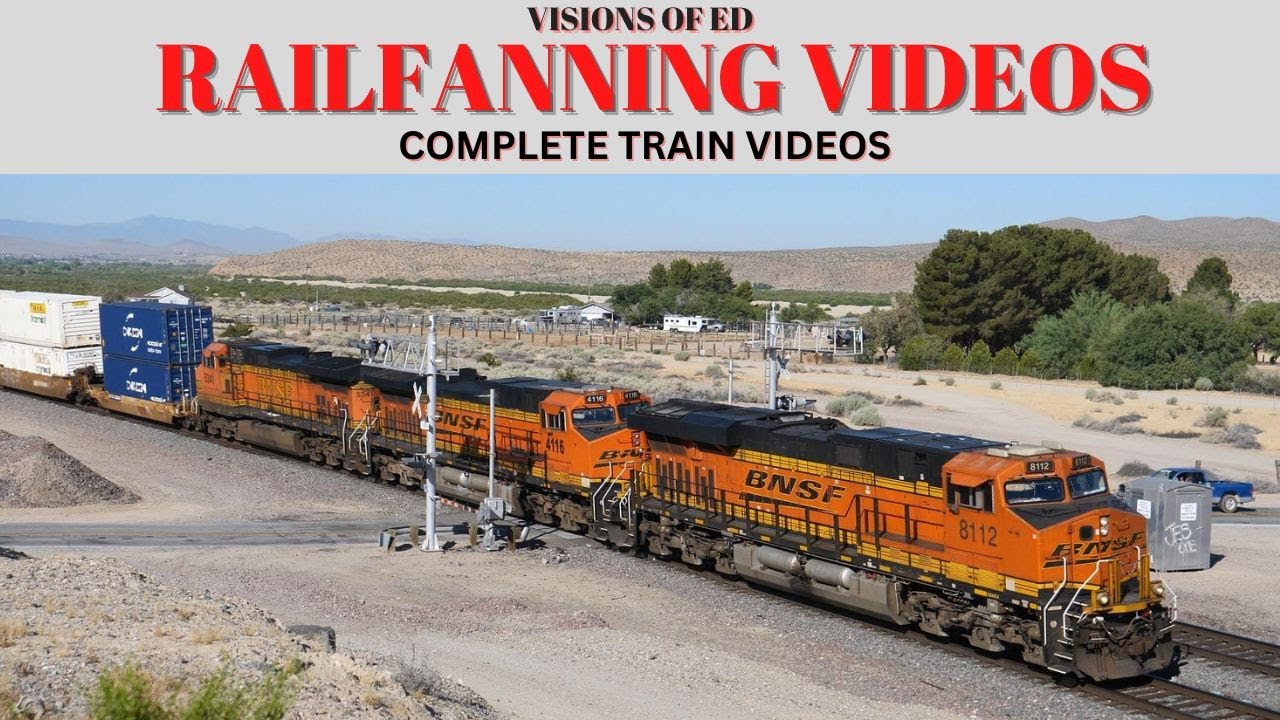 Railfanning Videos 2024 BNSF Z & BNSF Q Trains