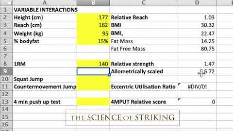 Load Monitoring for Combat Athletes - Part 6a