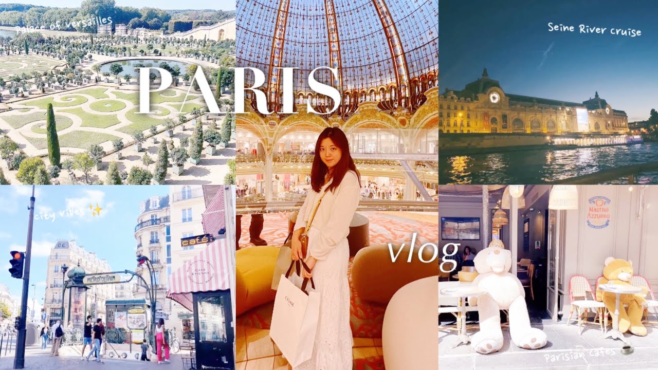 72-Hours in Paris 🇫🇷 | Louvre, Palace of Versailles, Seine River Cruise, & Eiffel Tower at Night ⭐