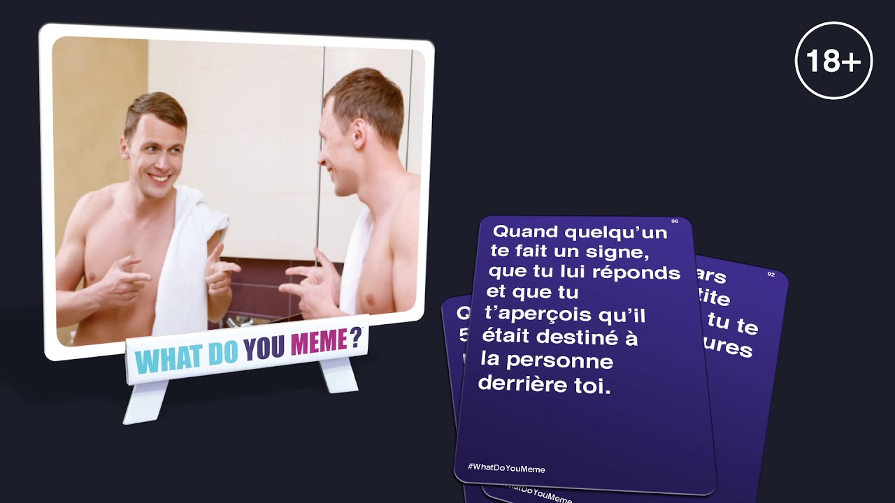 What Do You MEME ? Edition Française Megableu : King Jouet, Jeux de société  Adultes Megableu - Jeux de société