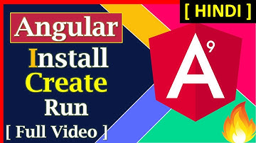 Install Angular | Create new Project | Run | Angular Cli | Full Video in Hindi