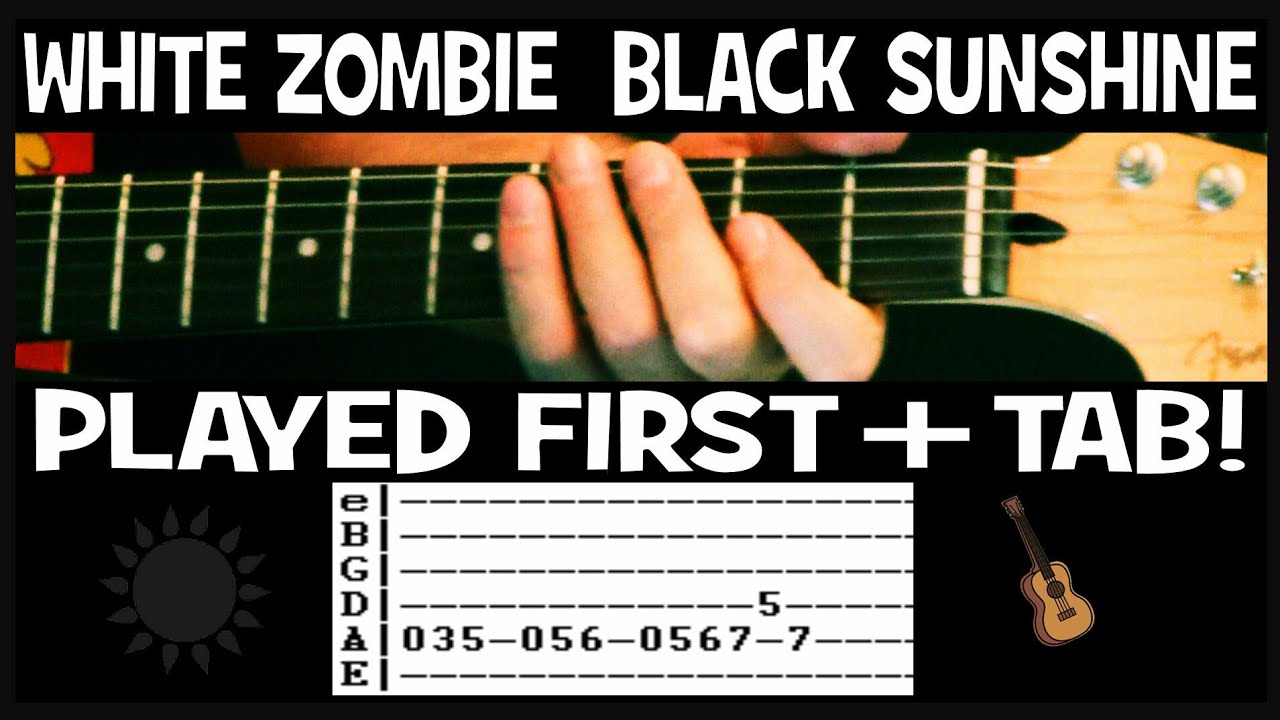 BLACK SUNSHINE CIFRA INTERATIVA (ver 3) por White Zombie feat