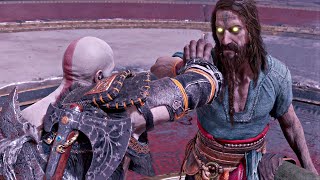 Kratos Vs Tyr Boss Fight - God of War Ragnarok Valhalla DLC (PS5)