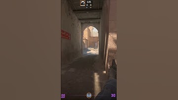 Pop Flash From Dance Poll On Dust 2 For Kill Tunnel In CS2 #cs2 #shorts