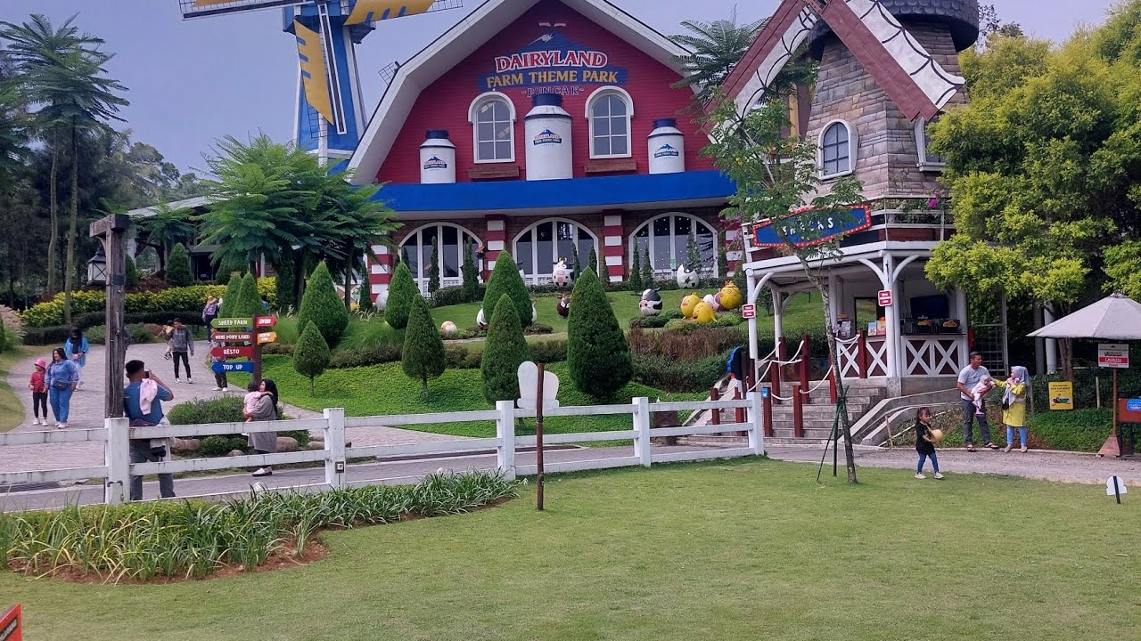 BALAPAN DI CIMORY DAIRYLAND FARM THEME PARK!!!
