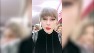 Watch Taylor Swift Surprise Fans While Buying Her Album