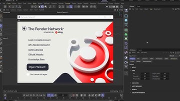 Using the Render Network Cinema 4D Wizard
