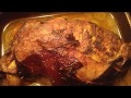 How to season Roast Pork Leg Shank