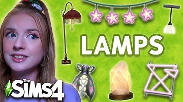 the sims 4 but every room is a random LAMP 💡