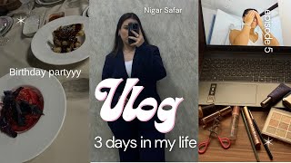 Vlog Birthday Party, Daily Routine, Talking