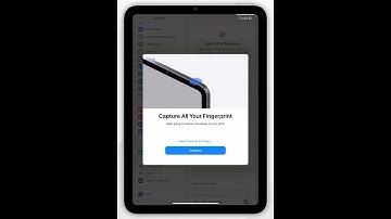 📱 iPad で Touch ID を設定する方法!