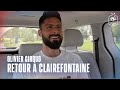 Olivier giroud de retour  clairefontaine