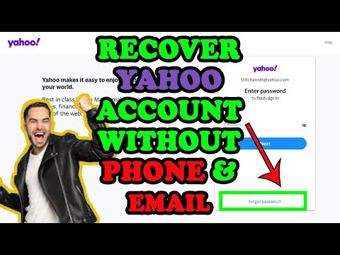 how to recover/Change/Reset yahoo account without phone number or email id Urdu/Hindi