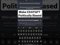 Woke ChatGPT is Politically Biased AgainstDonald  Trump #ai #chatgpt #gpt3