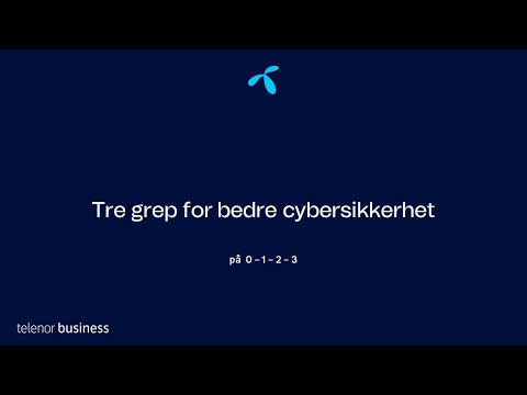 Webinar: 3 grep alle ledere burde ta for å beskytte bedriften mot dataangrep