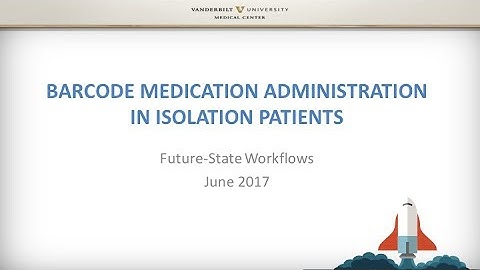 Barcode Medication Administration in Isolation Patients - Computer in Room Only