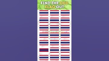 Spot the Different Flag I Odd One Out ⚡️🌟#4 #flags #oddoneout #puzzle #shorts #ytshort #funny #quiz