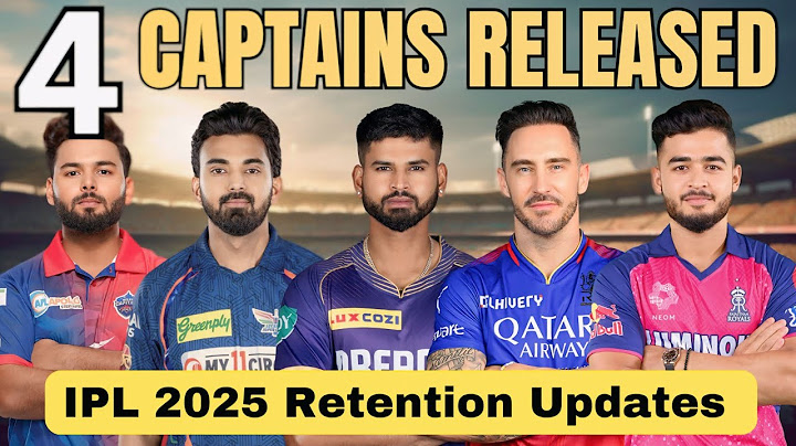IPL 2025 Retentions Updates: सबसे बड़ी खबरें | 4 Captains Released | Star Cricket