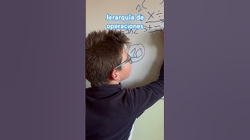 Jerarquía de operaciones.
