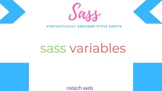 Sass Variables