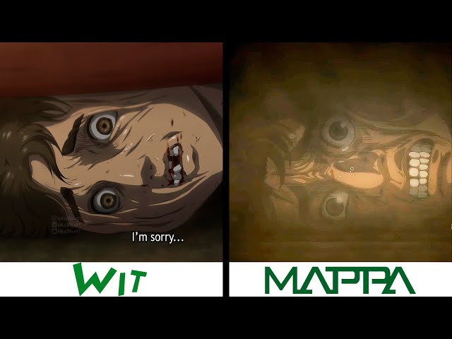MAPPA vs WIT STUDIO (ALL Parts) - Attack On Titan Season 4 Part 3