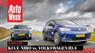 Volkswagen ID.4 vs. Kia e-Niro - AutoWeek Dubbeltest - English subtitles