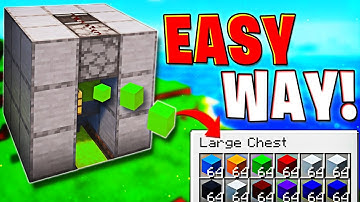 FASTEST Concrete FARM in Minecraft Java & Bedrock 1.21.10 (2025) ALL VERSIONS!
