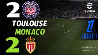 🔴 Résumé : Toulouse 2-2 Monaco | HIGHLIGHTS ⚽ | Ligue 1 2026 | eFootball PES21