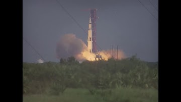 Apollo 11 tracking camera footage #1