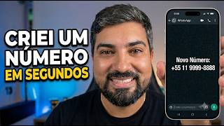Como Criar NÚMERO VIRTUAL e Receber SMS Para Usar no WhatsApp, Instagram, Telegram e Outros Serviços