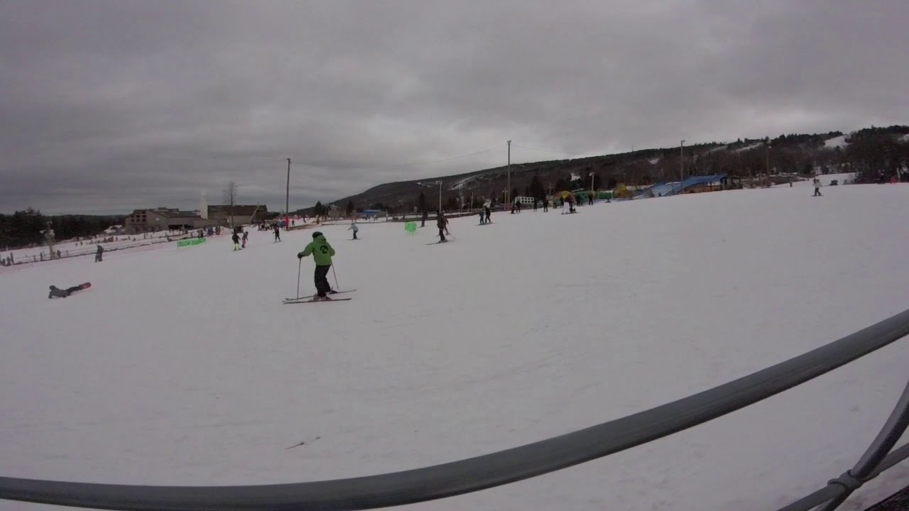 Skiing magic carpet 04 3mar18 YouTube