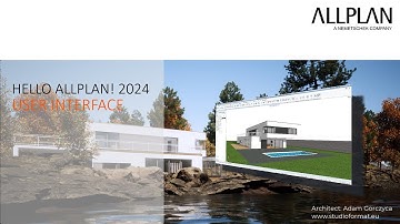 Hello Allplan! 2024 - User Interface