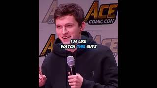 Tom Holland On How He Shocked Chris Evans - Spider Man Edit