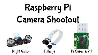 Raspberry Pi Camera Shootout
