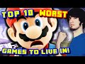 Top 10 WORST Video Game Worlds To Live In! - PBG