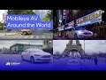 Autonomous Vehicle Testing by Mobileye on Three Continents